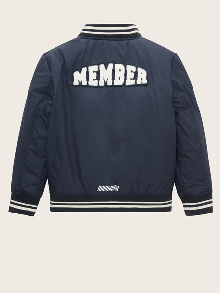 Tom Tailor Tmavě modrý klučičí bomber Tom Tailor
