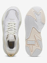 Puma Bílé dámské tenisky s koženými detaily Puma RS-X Soft Wns