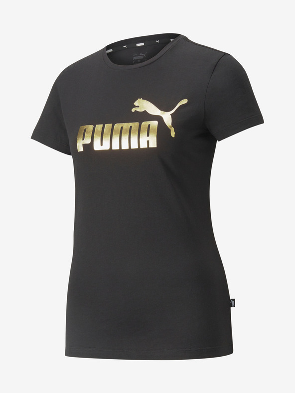 Puma Černé dámské tričko s potiskem Puma