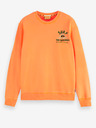 Scotch & Soda Oranžová pánská mikina Scotch & Soda