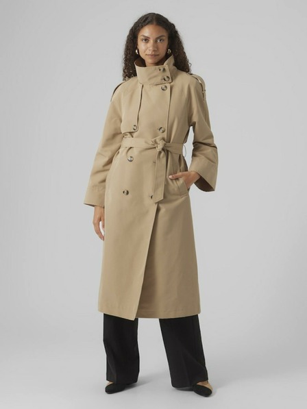 Vero Moda Béžový dámský trenčkot Vero Moda Taylor