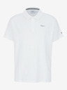 Pepe Jeans Krémové pánské polo tričko s příměsí lnu Pepe Jeans Faren