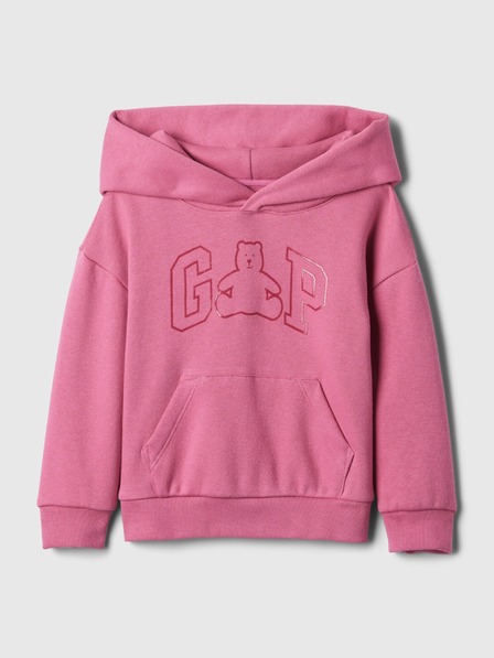 GAP Baby mikina s logem a kapucí GAP