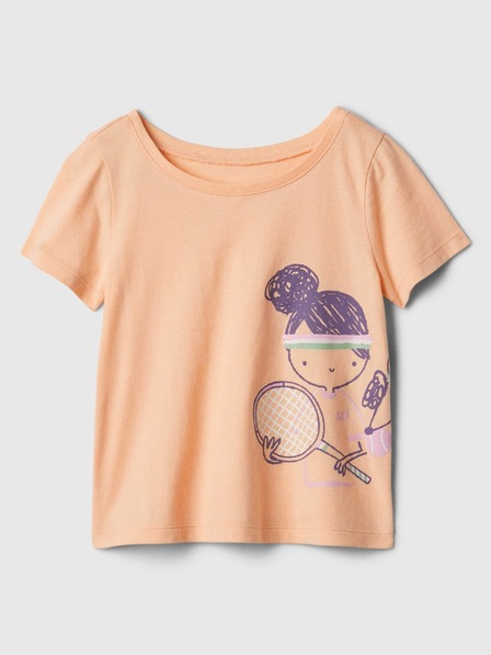 GAP Baby tričko s logem Gap