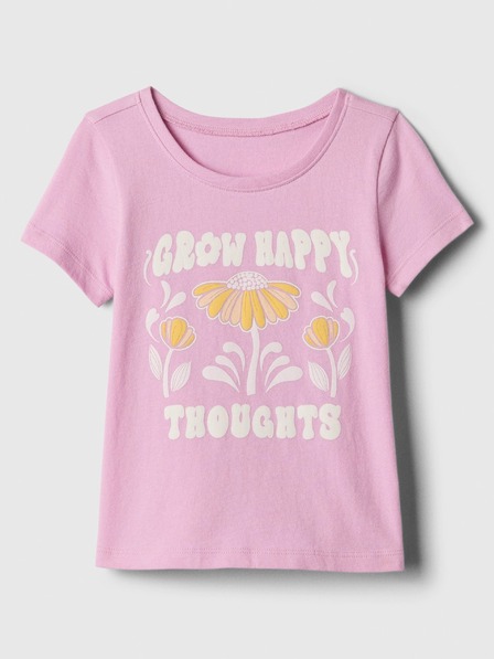 GAP Baby tričko s logem Gap