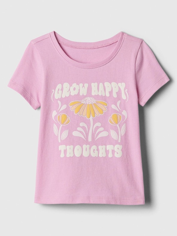 GAP Baby tričko s logem Gap