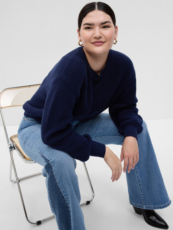 GAP Pletený crop svetr GAP