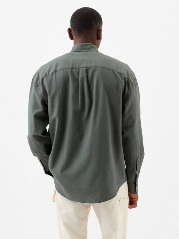 GAP Košile oxford logo oversize GAP