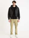 Celio Černá pánská bunda Celio Guhoodie