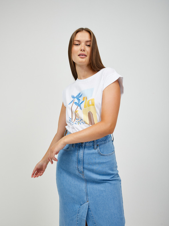 Orsay Bílé tričko ORSAY