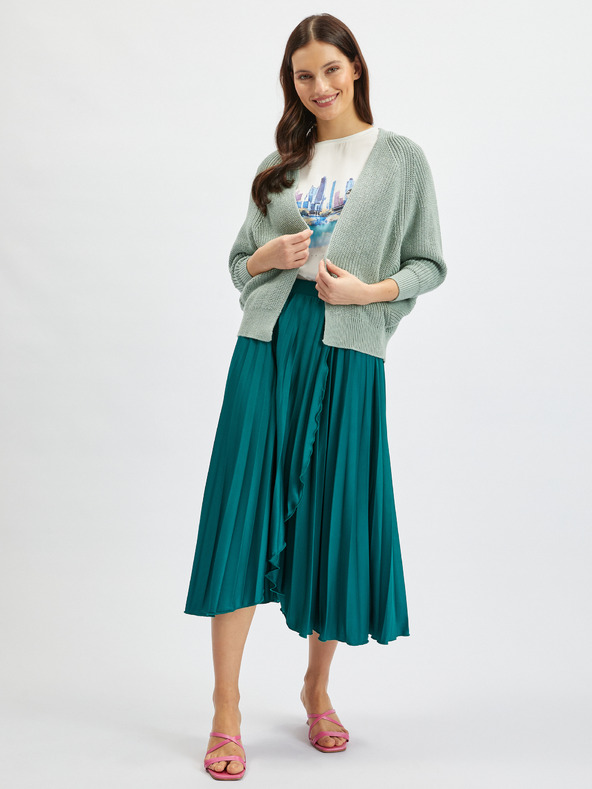 Orsay Světle zelený dámský kardigan ORSAY