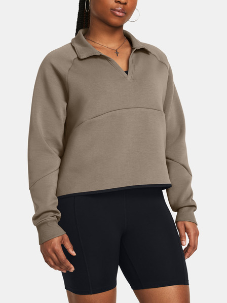 Under Armour Dámská mikina Under Armour Unstoppable Flc Rugby Crop