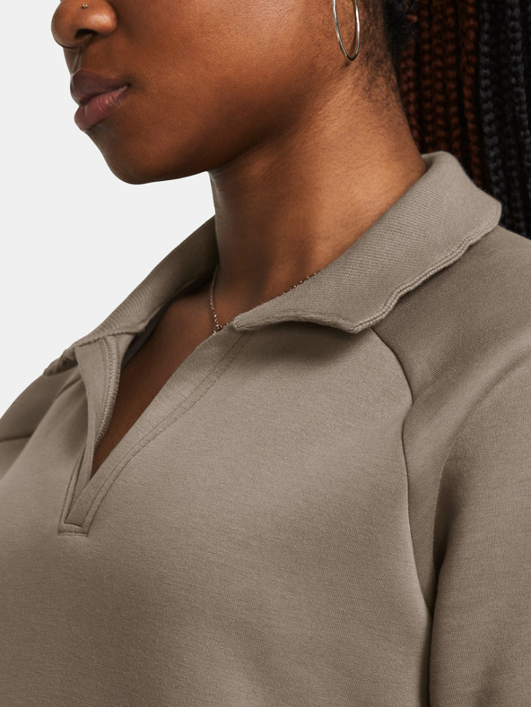 Under Armour Dámská mikina Under Armour Unstoppable Flc Rugby Crop