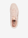Puma Světle růžové dámské tenisky s koženými detaily Puma Carina Street SD