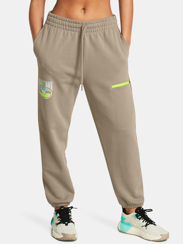 Under Armour Dámské sportovní kalhoty Under Armour Pjt Rck Q1 HW Terry Pant