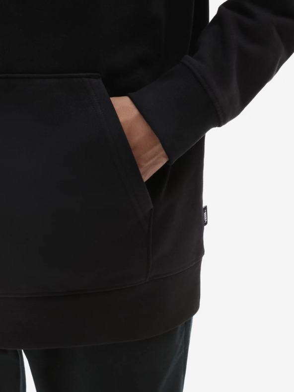 Vans Černá pánská mikina s kapucí VANS Core Basic PO