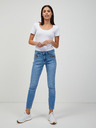 Orsay Světle modré zkrácené skinny fit džíny ORSAY