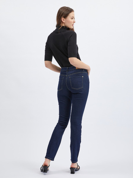 Orsay Tmavě modré dámské slim fit džíny ORSAY