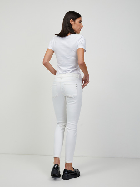 Orsay Bílé zkrácené skinny fit džíny ORSAY