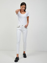 Orsay Bílé zkrácené skinny fit džíny ORSAY