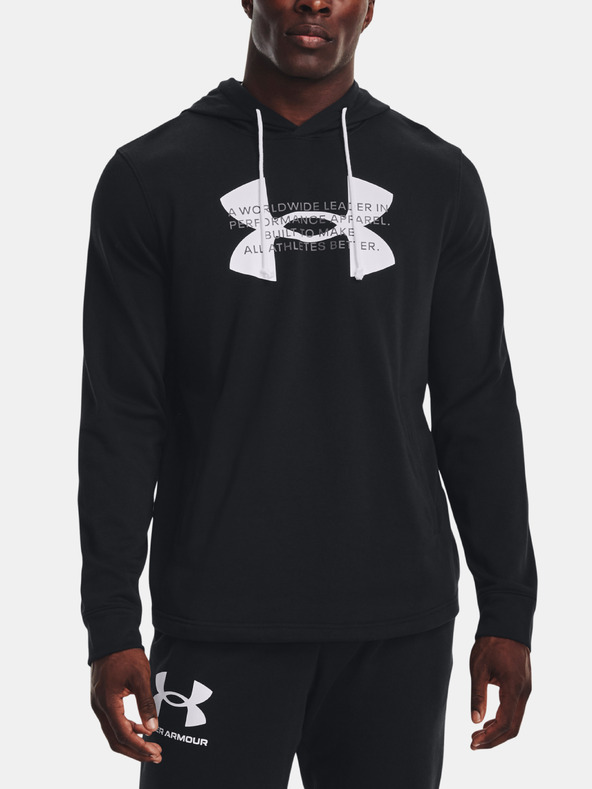 Under Armour Pánská mikina Under Armour UA Rival Terry Logo Hoodie