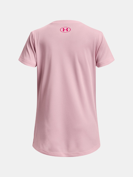 Under Armour Dívčí tričko Under Armour Tech Solid Print Fill BL SSC
