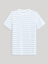 Celio Bílé pánské basic tričko Celio Gebaser