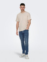 ONLY & SONS Tmavě modré pánské skinny fit džíny ONLY & SONS Warp