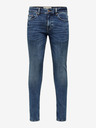 ONLY & SONS Tmavě modré pánské skinny fit džíny ONLY & SONS Warp