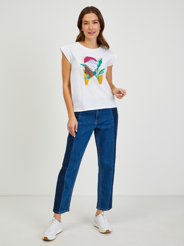 Orsay Bílé dámské tričko ORSAY