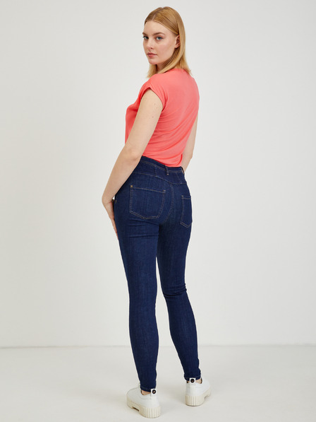 Orsay Tmavě modré dámské skinny fit džíny ORSAY