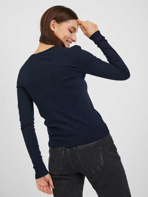 Orsay Tmavě modrý dámský kardigan ORSAY