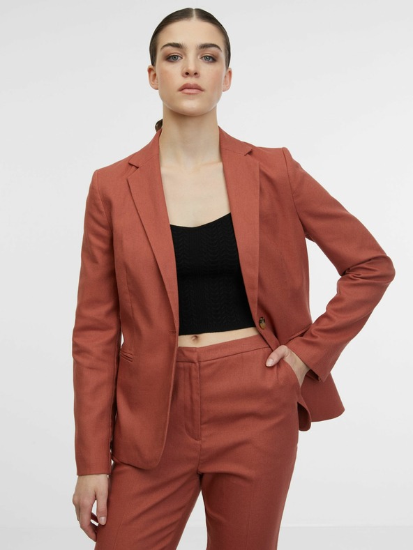 Orsay Hnědé dámské sako ORSAY