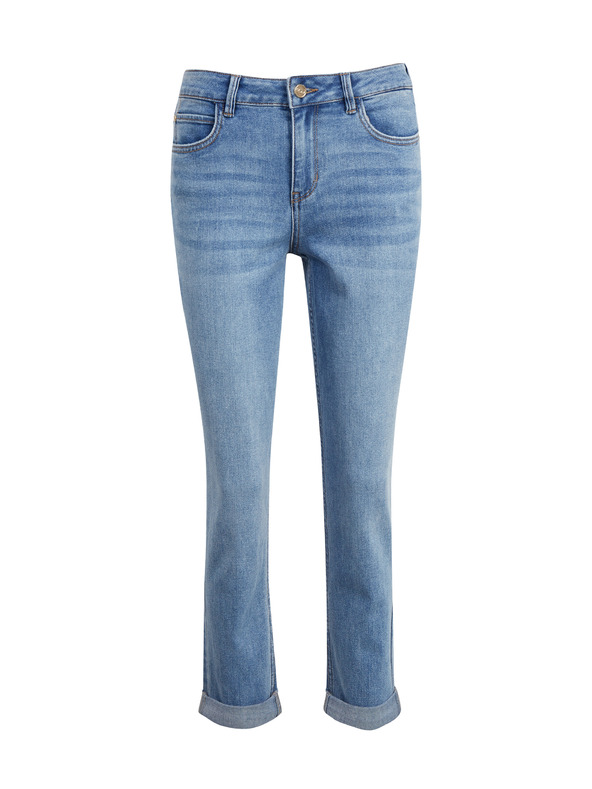 Orsay Světle modré dámské boyfriend džíny ORSAY