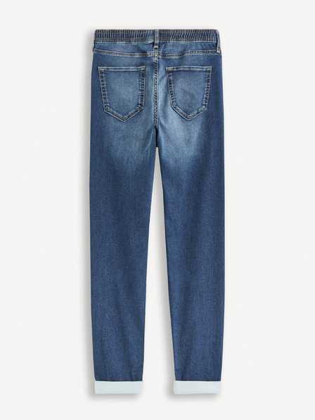 Celio Modré pánské slim fit džíny Celio Gosuper