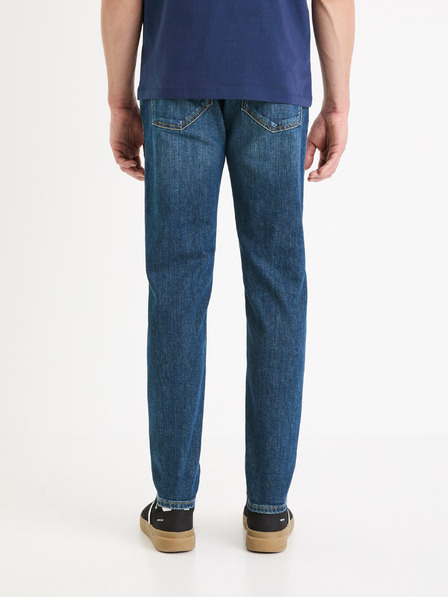 Celio Modré pánské slim fit džíny Celio Gotapered