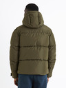 Celio Khaki pánská prošívaná zimní bunda Celio CUNOTTE