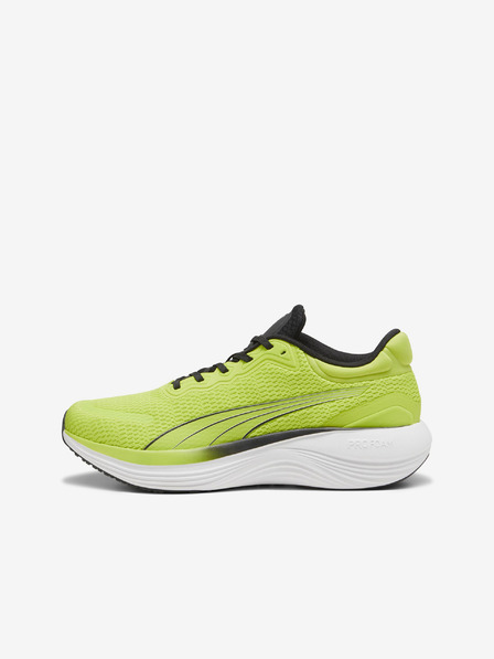Puma Světle zelené běžecké tenisky Puma Scend Pro