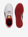 Puma Bílé kožené tenisky Puma Ferrari CA Pro