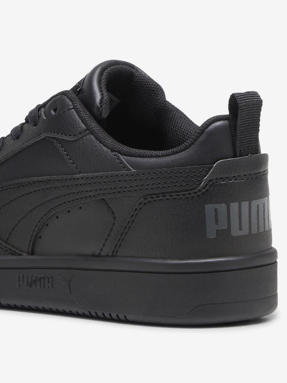 Puma Černé dětské tenisky Puma Rebound V6 Lo Jr
