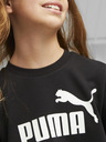 Puma Černé holčičí šaty Puma ESS+ Logo Dress