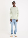 Celio Mentolový pánský basic svetr Celio Gewells