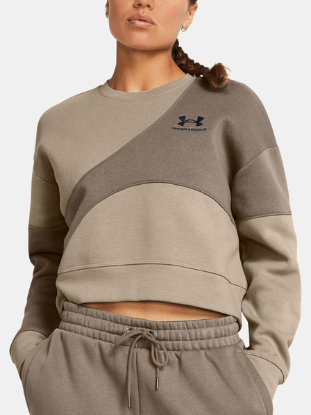 Under Armour Dámská mikina Under Armour Essential Fleece Crop Crew
