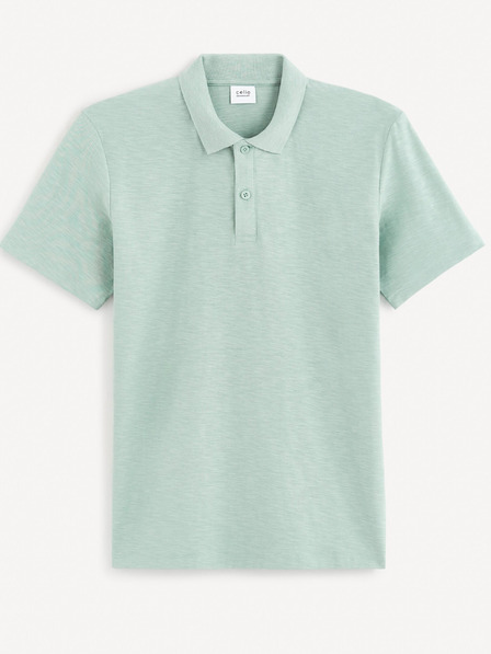 Celio Světle modré pánské basic polo tričko Celio Feflame