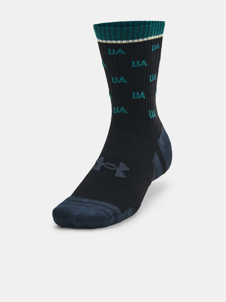 Under Armour Unisexové ponožky Under Armour UA Perf Cotton Nov Mid (2 páry)