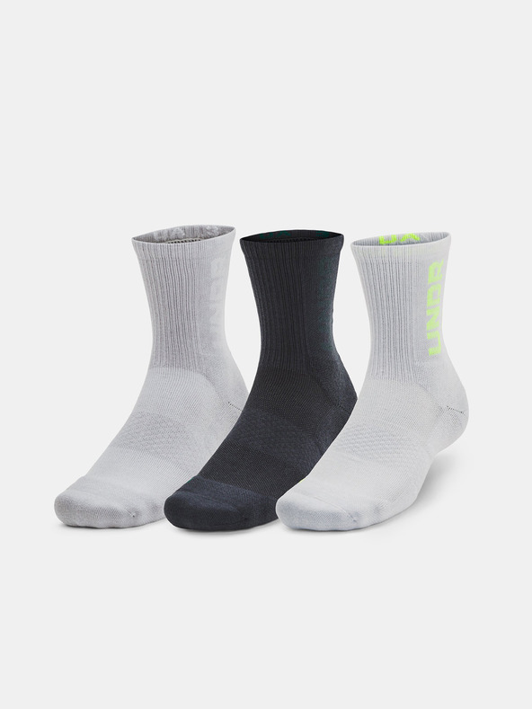 Under Armour Unisexové ponožky Under Armour UA 3-Maker Mid-Crew (3 páry)
