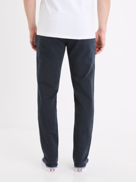 Celio Tmavě modré pánské kalhoty Celio Gofive