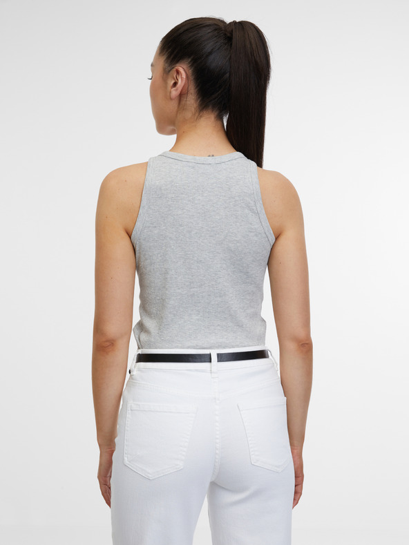 Orsay Světle šedé dámské tílko ORSAY