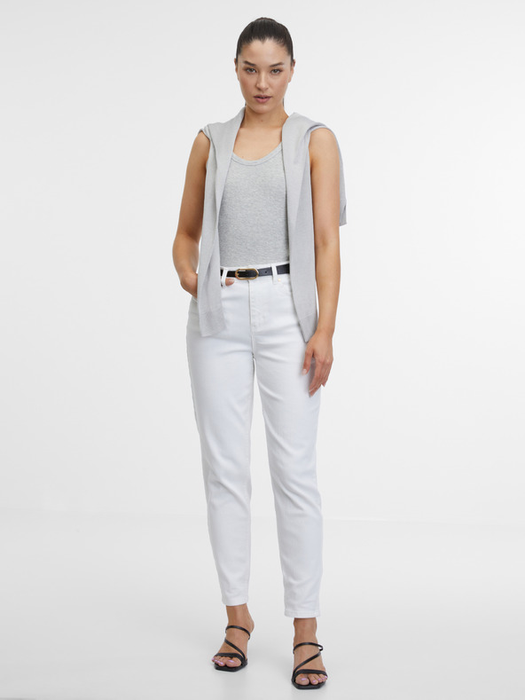 Orsay Světle šedé dámské tílko ORSAY