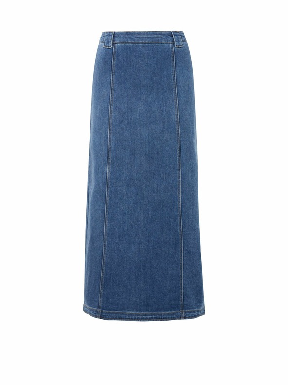 Orsay Modrá dámská džínová sukně ORSAY